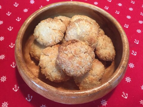 食感にハマる！パン粉でザクザク簡単クッキー